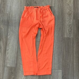 BCBG lightweight Orange Pants